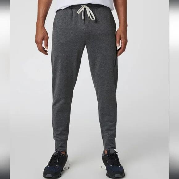 Vuori Sunday Performance Joggers Charcoal Heather Gray Mens X-Large Athleisure - Picture 1 of 8